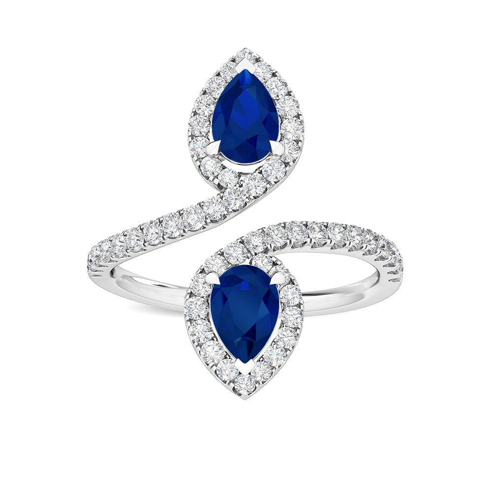 18K White Gold