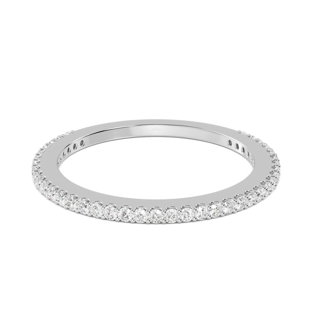 18K White Gold