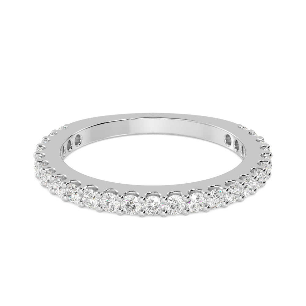 18K White Gold