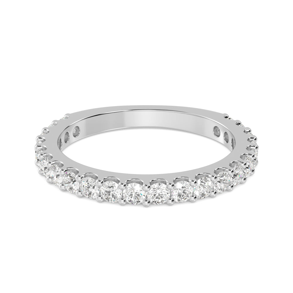 18K White Gold