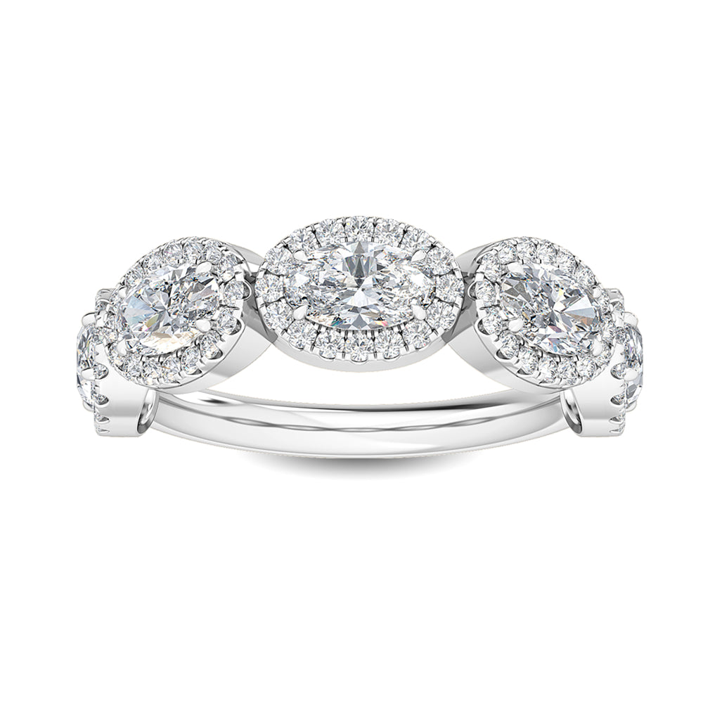 18K White Gold