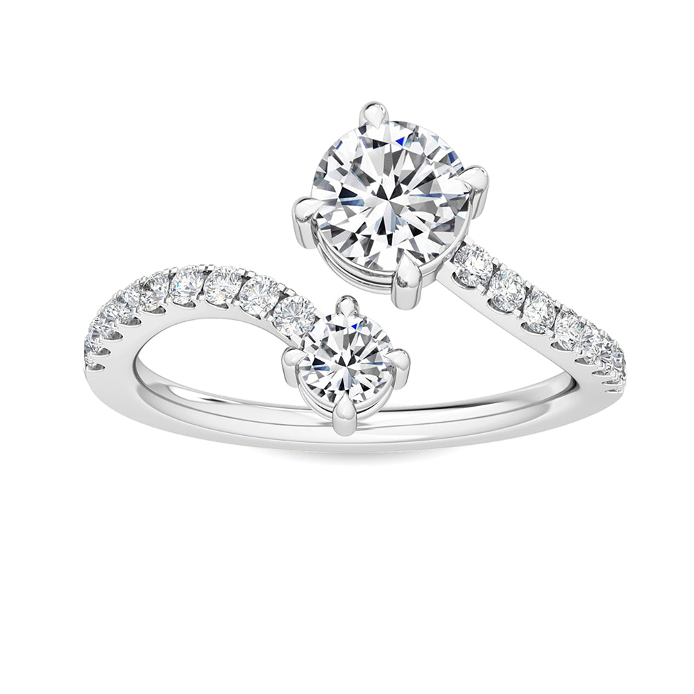 18K White Gold