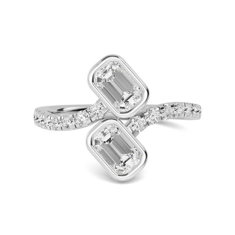18K White Gold