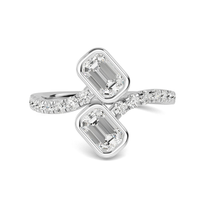 18K White Gold