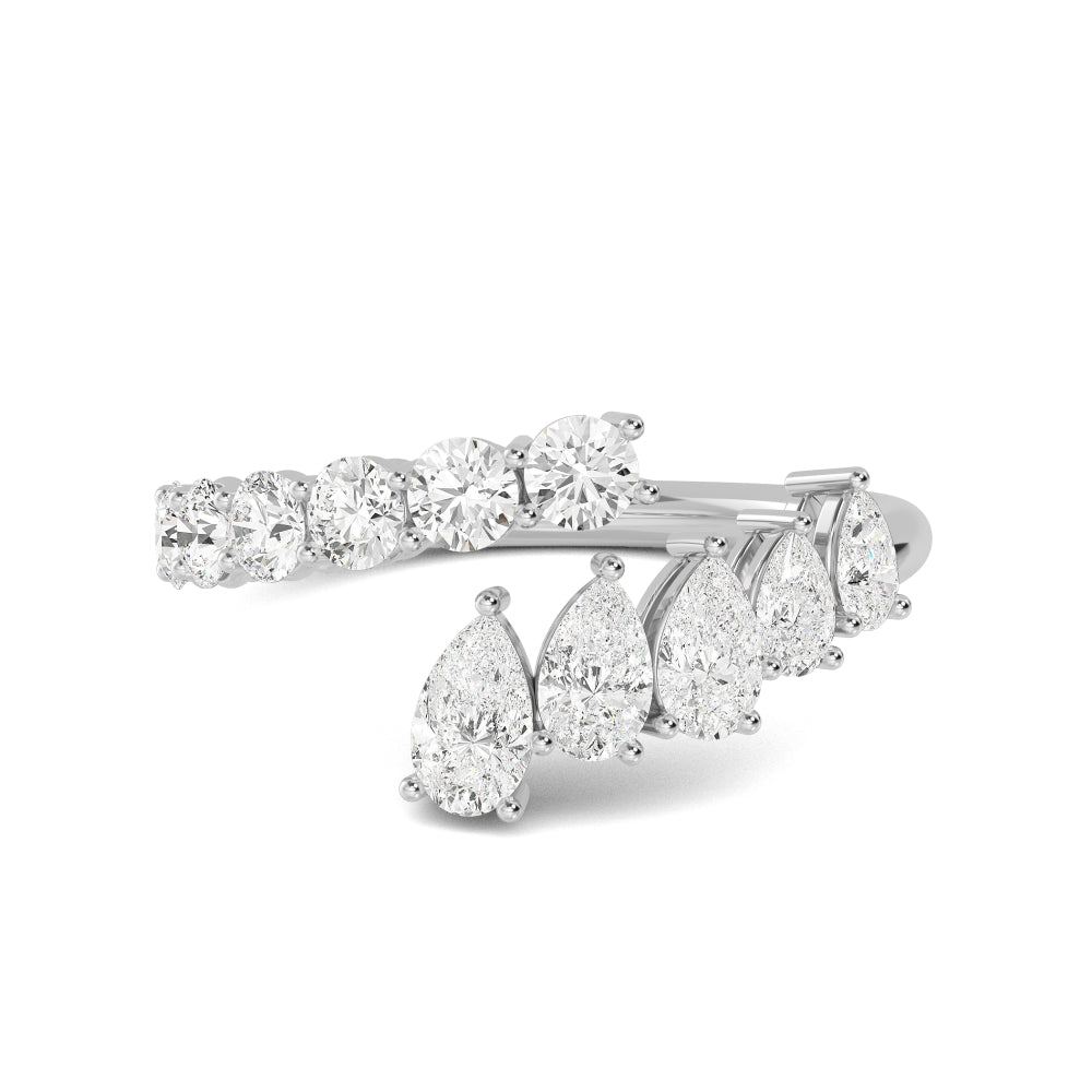 18K White Gold
