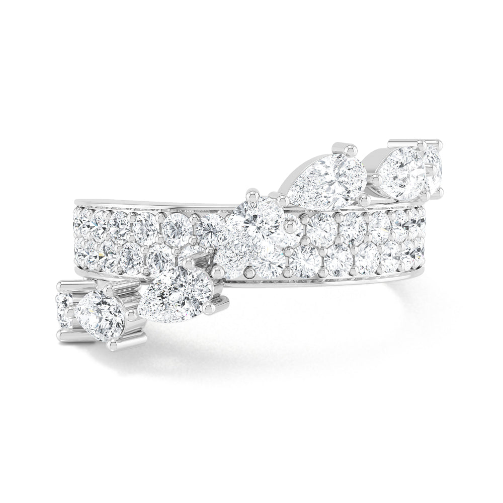 18K White Gold