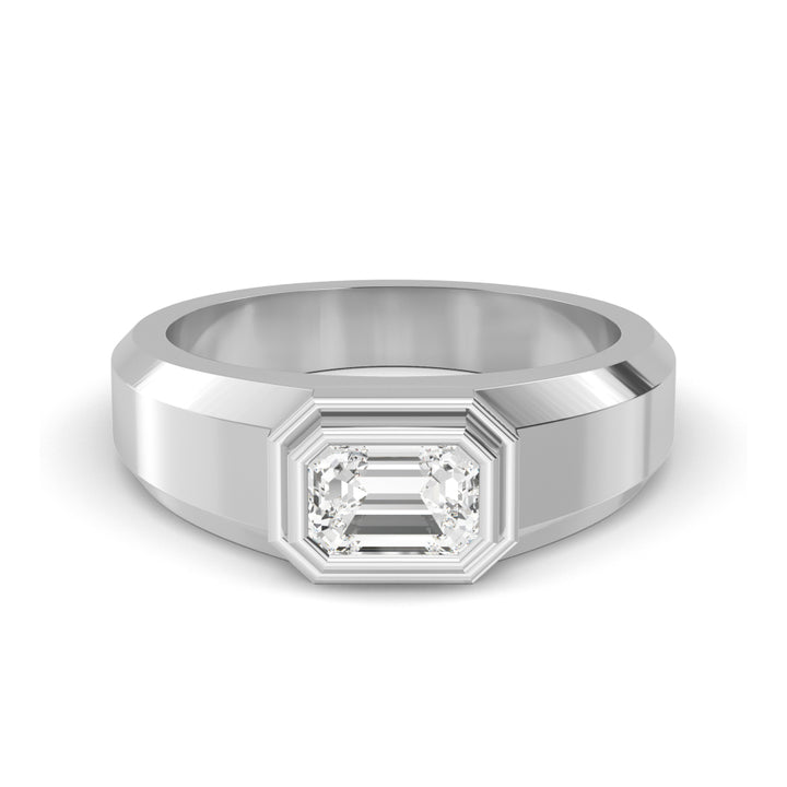 18K White Gold