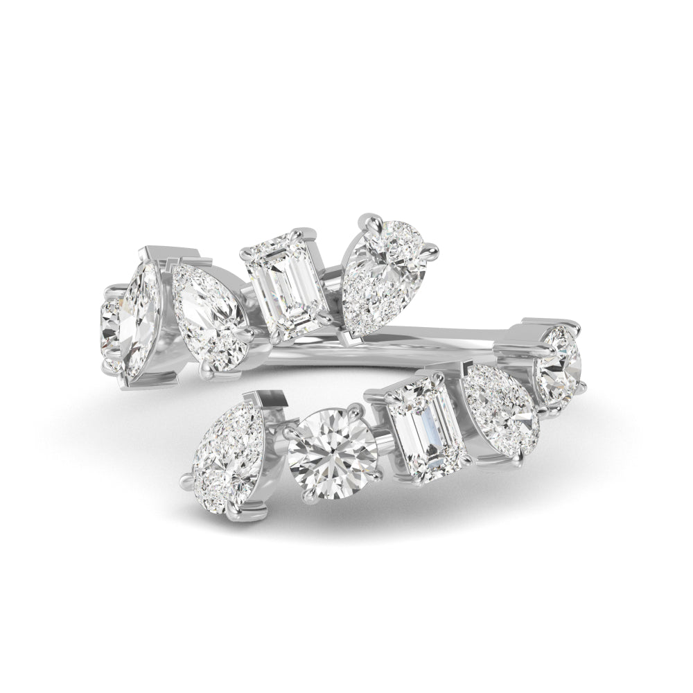 18K White Gold