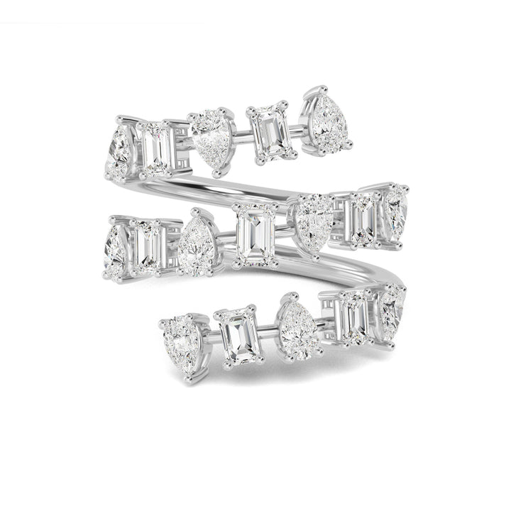 18K White Gold