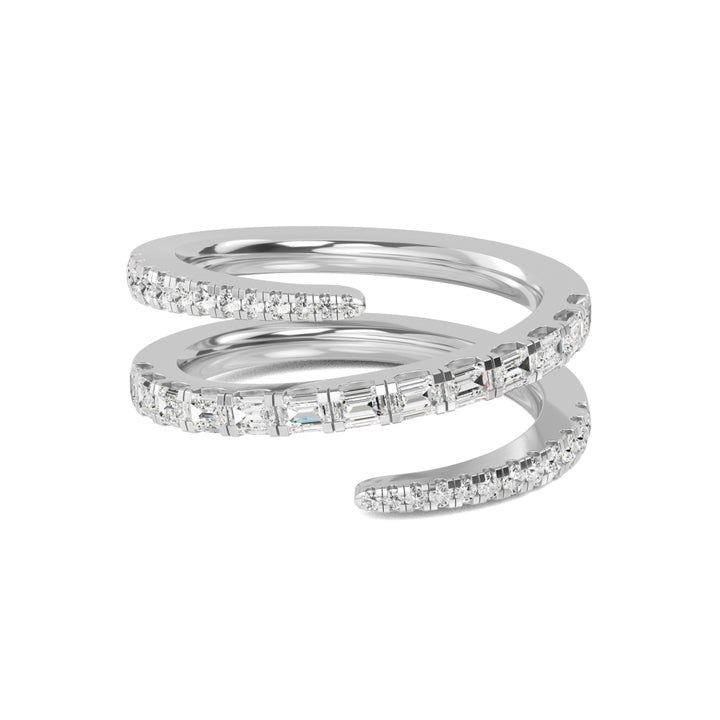 18K White Gold