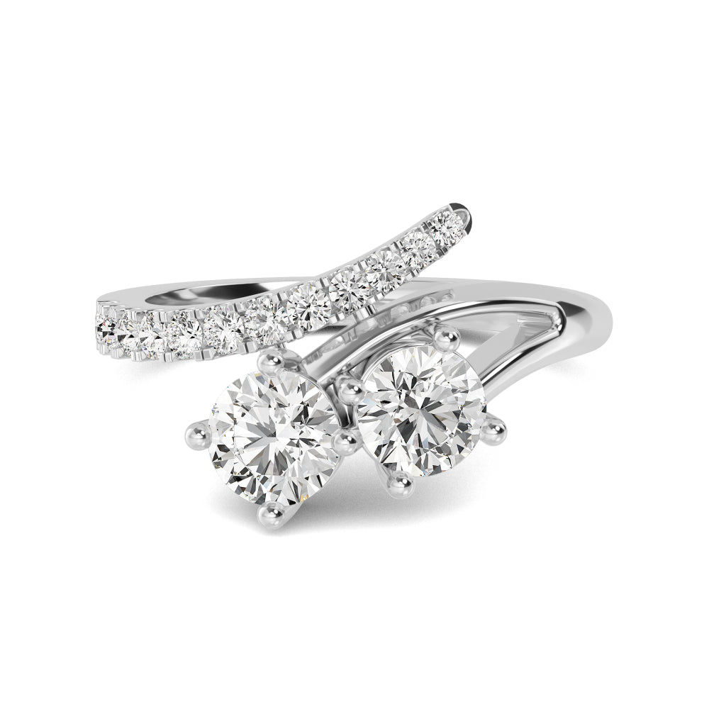 18K White Gold