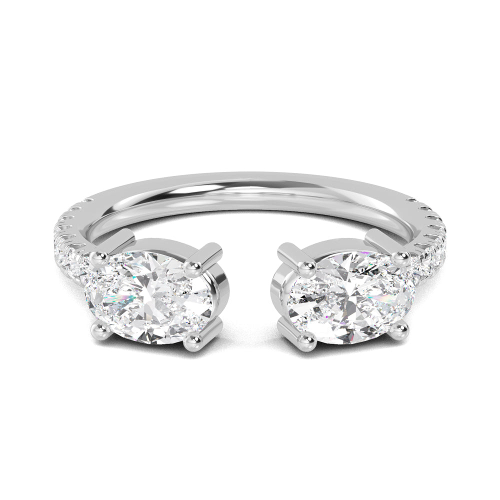 18K White Gold