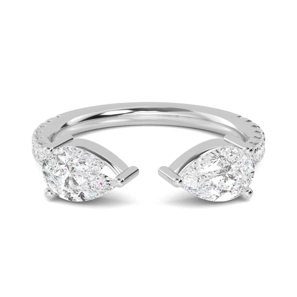 18K White Gold