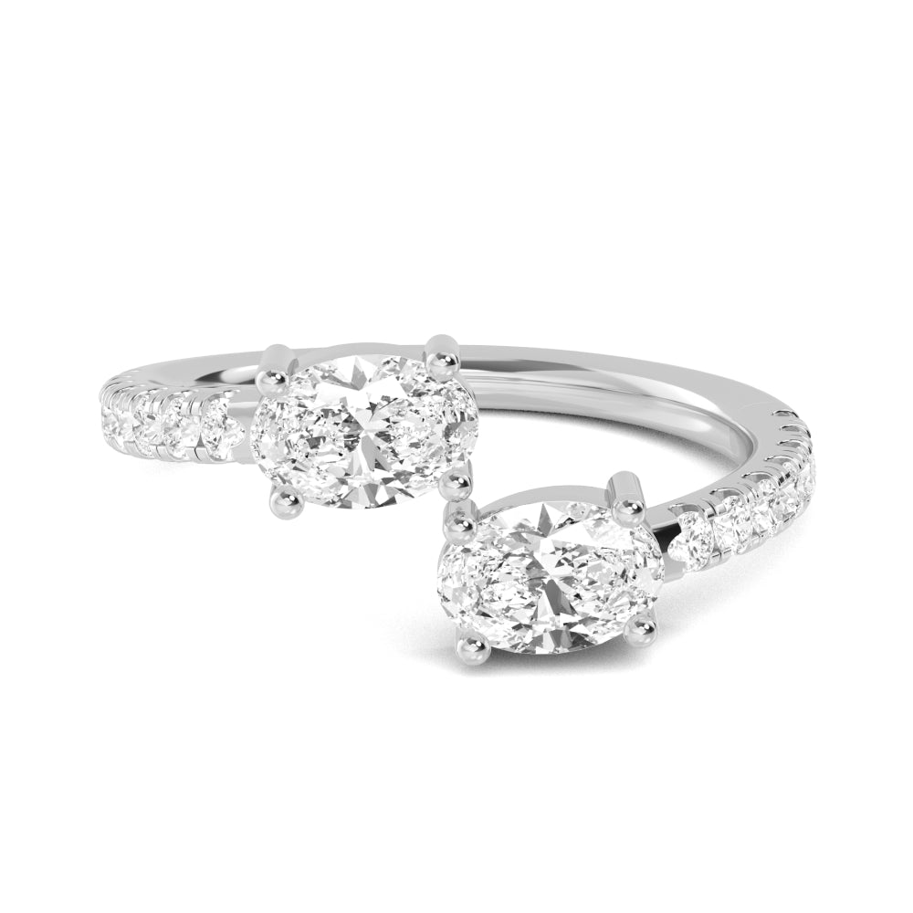 18K White Gold