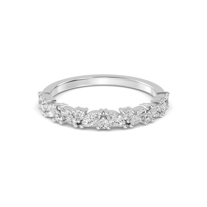18K White Gold