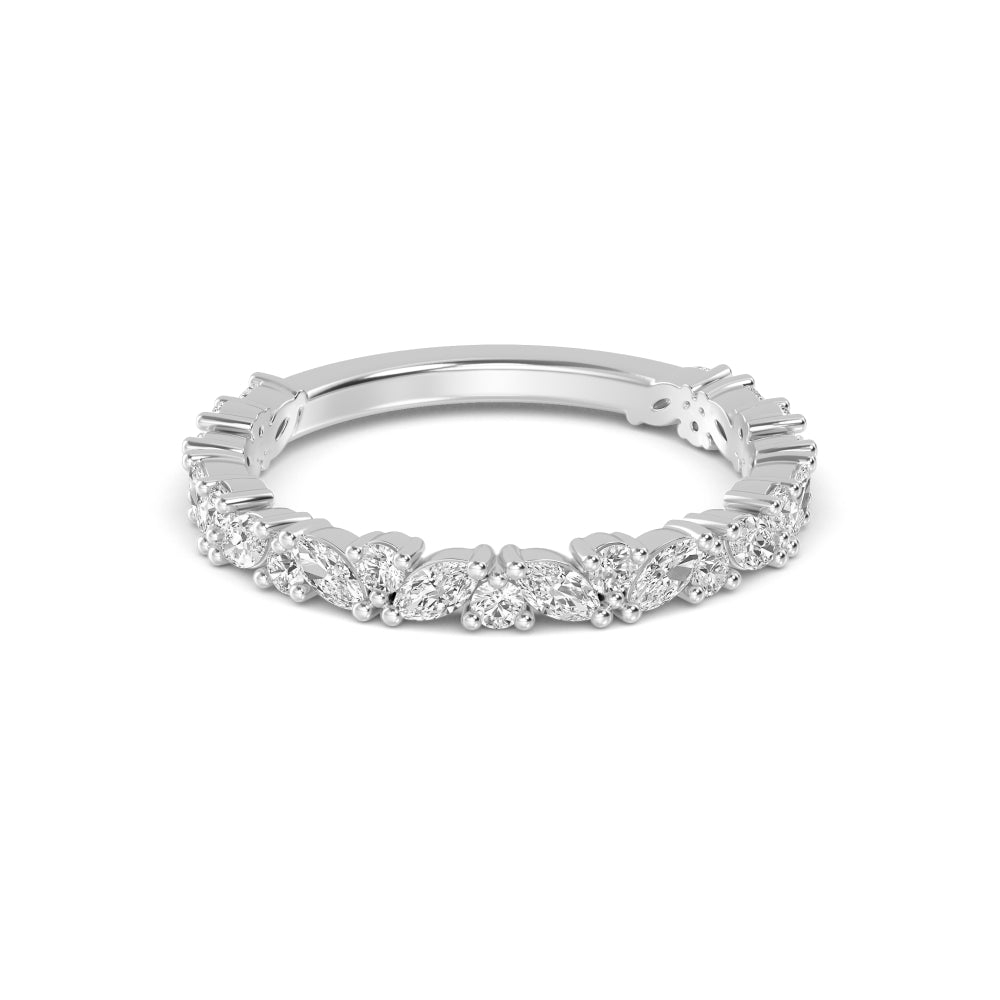 18K White Gold