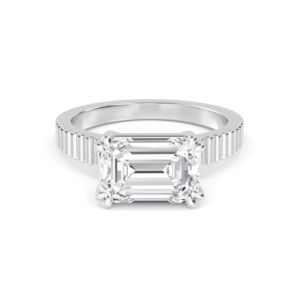 18K White Gold