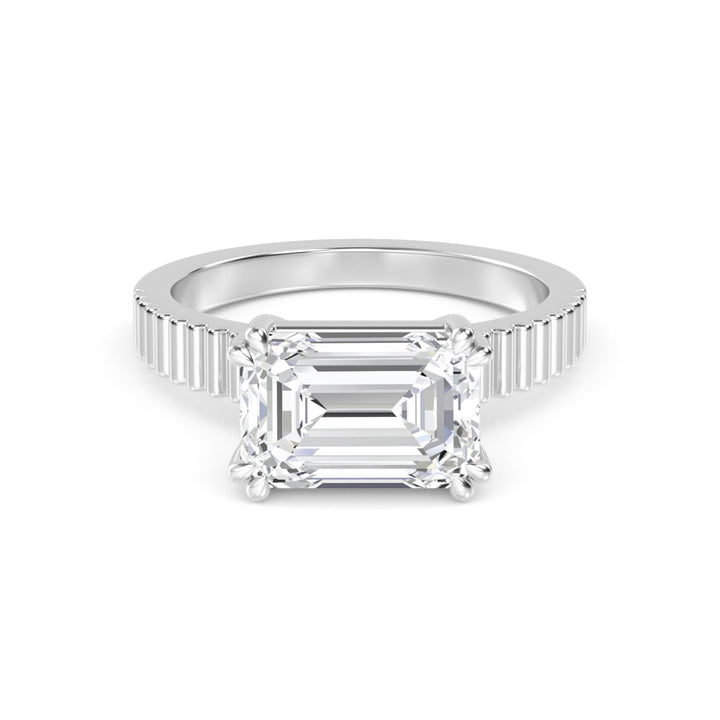 18K White Gold