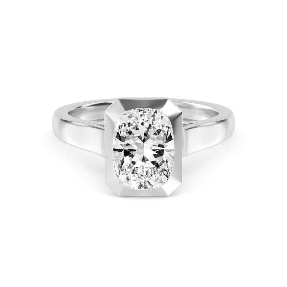 18K White Gold