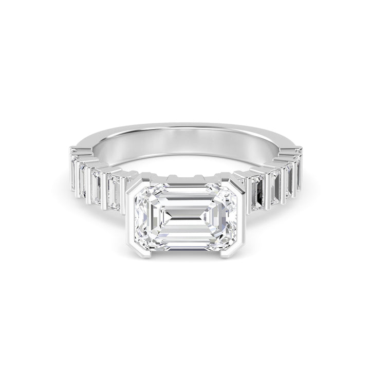 18K White Gold