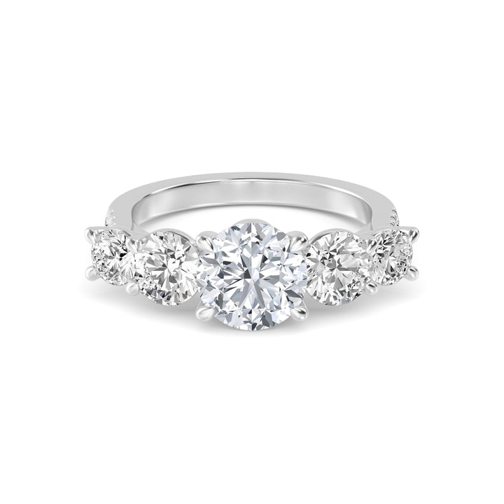 18K White Gold
