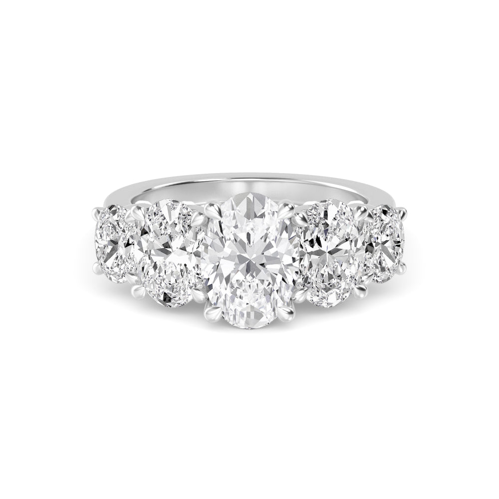 18K White Gold