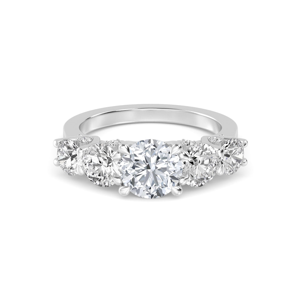 18K White Gold