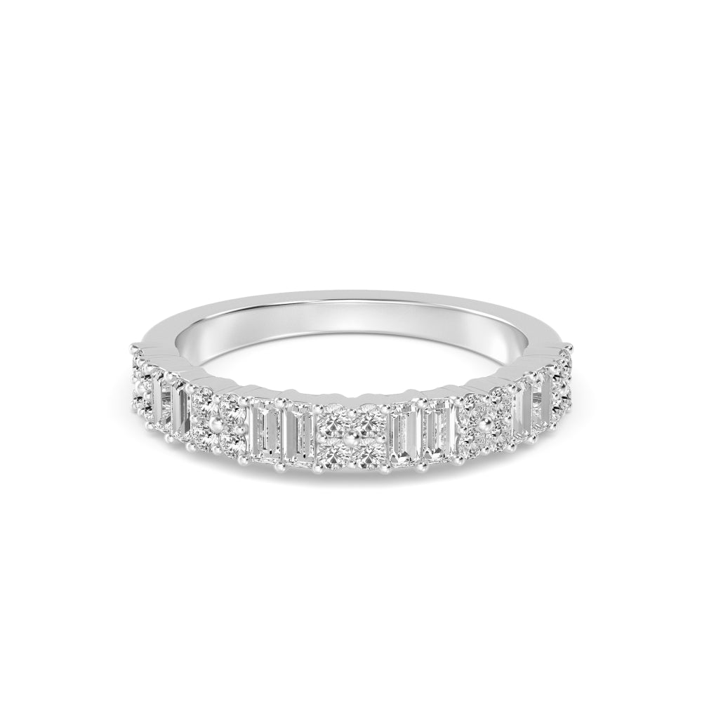 18K White Gold