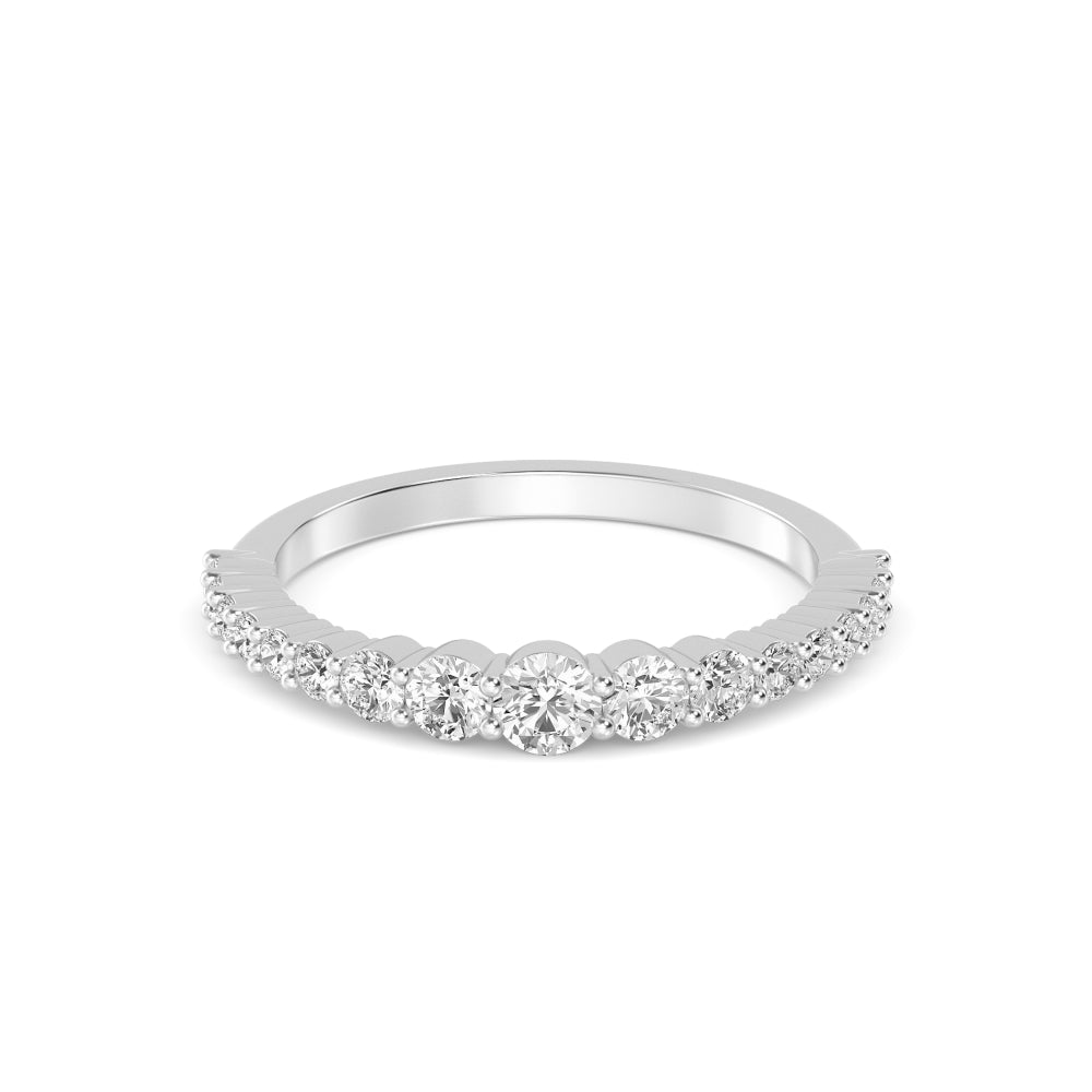 18K White Gold