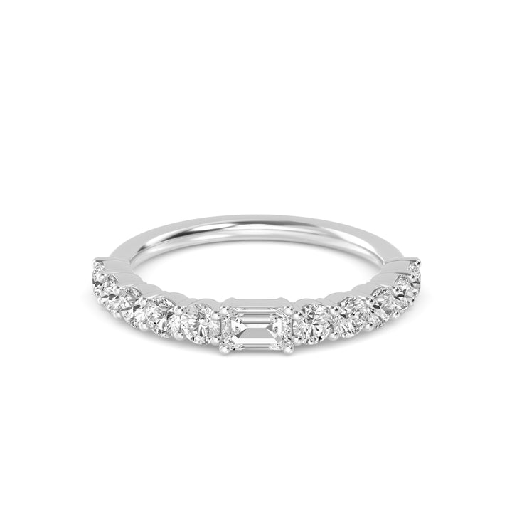 18K White Gold