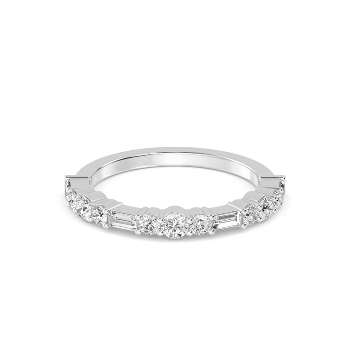 18K White Gold