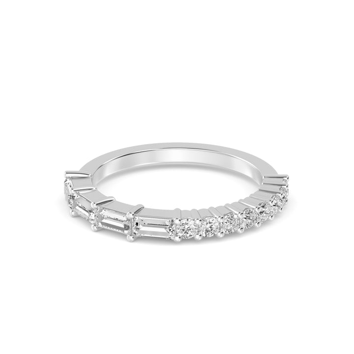 18K White Gold