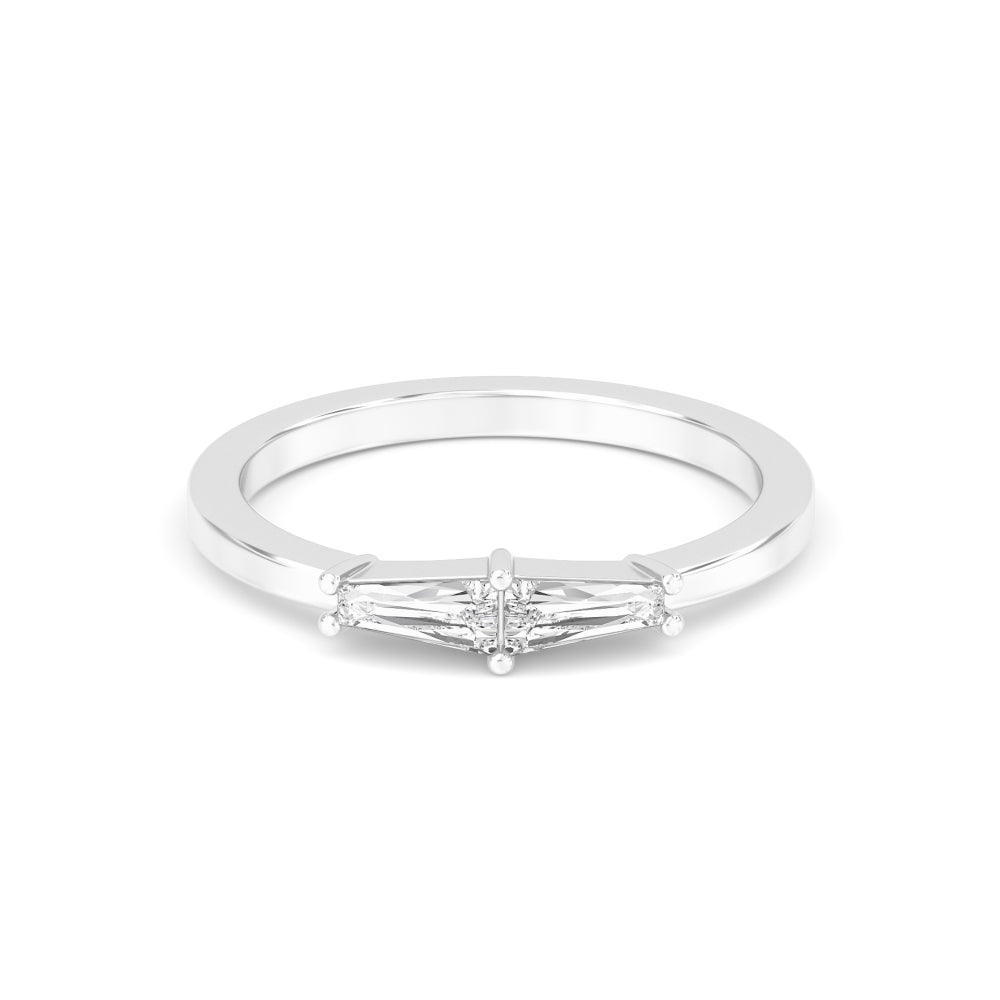 18K White Gold