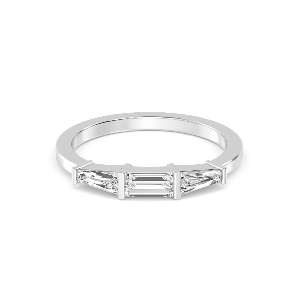 18K White Gold