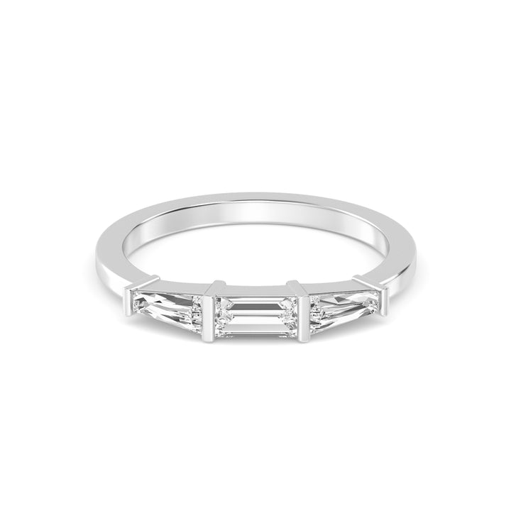 18K White Gold