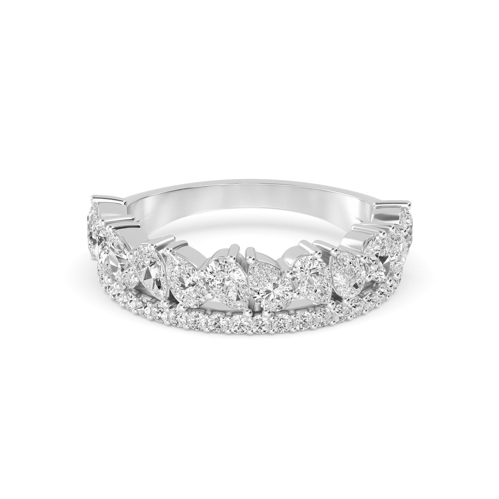 18K White Gold