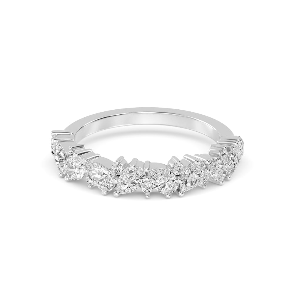 18K White Gold