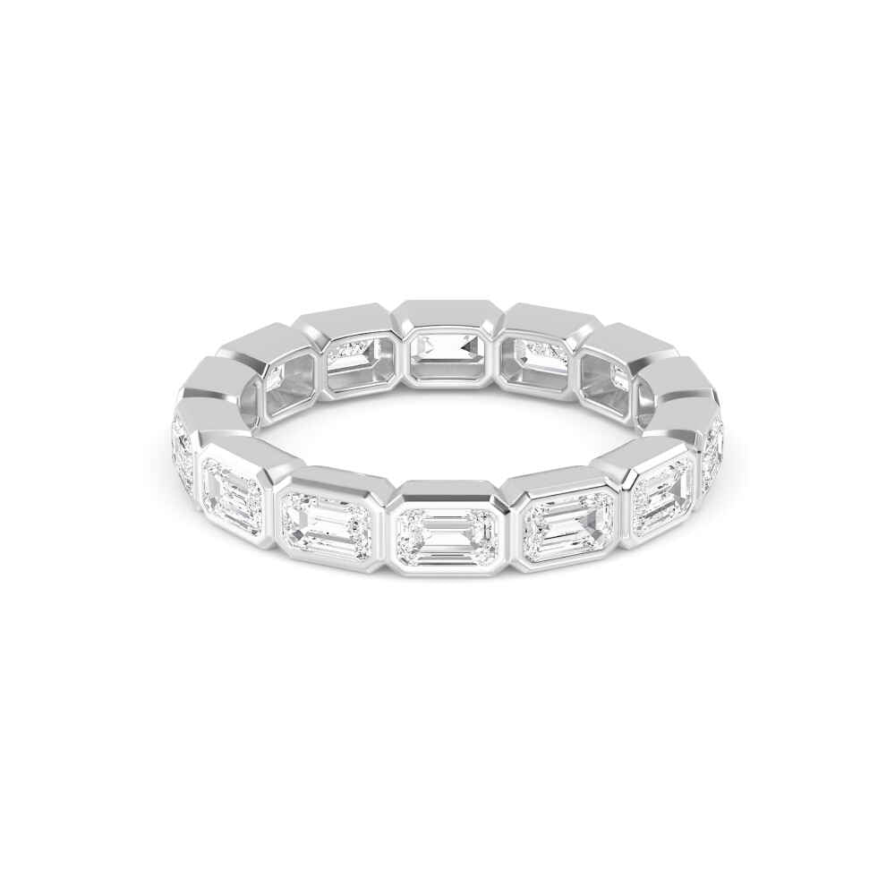 18K White Gold