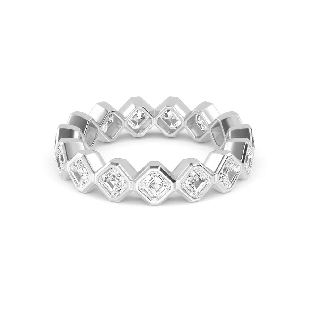 18K White Gold