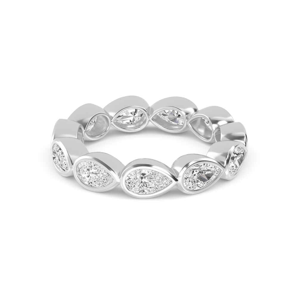 18K White Gold