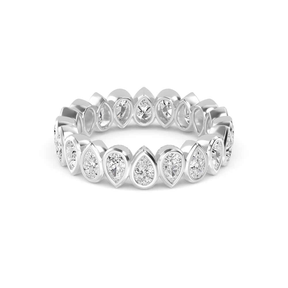 18K White Gold