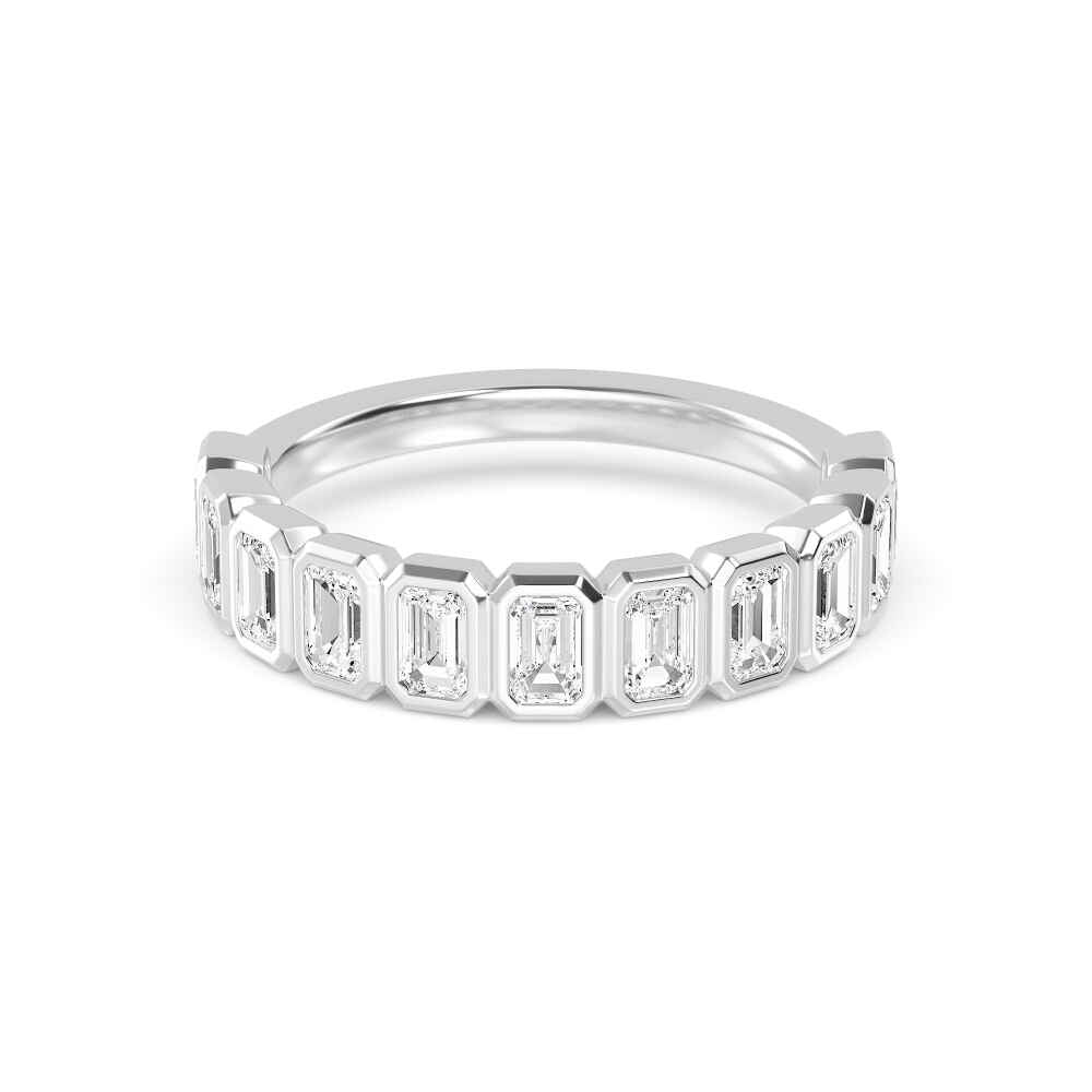 18K White Gold
