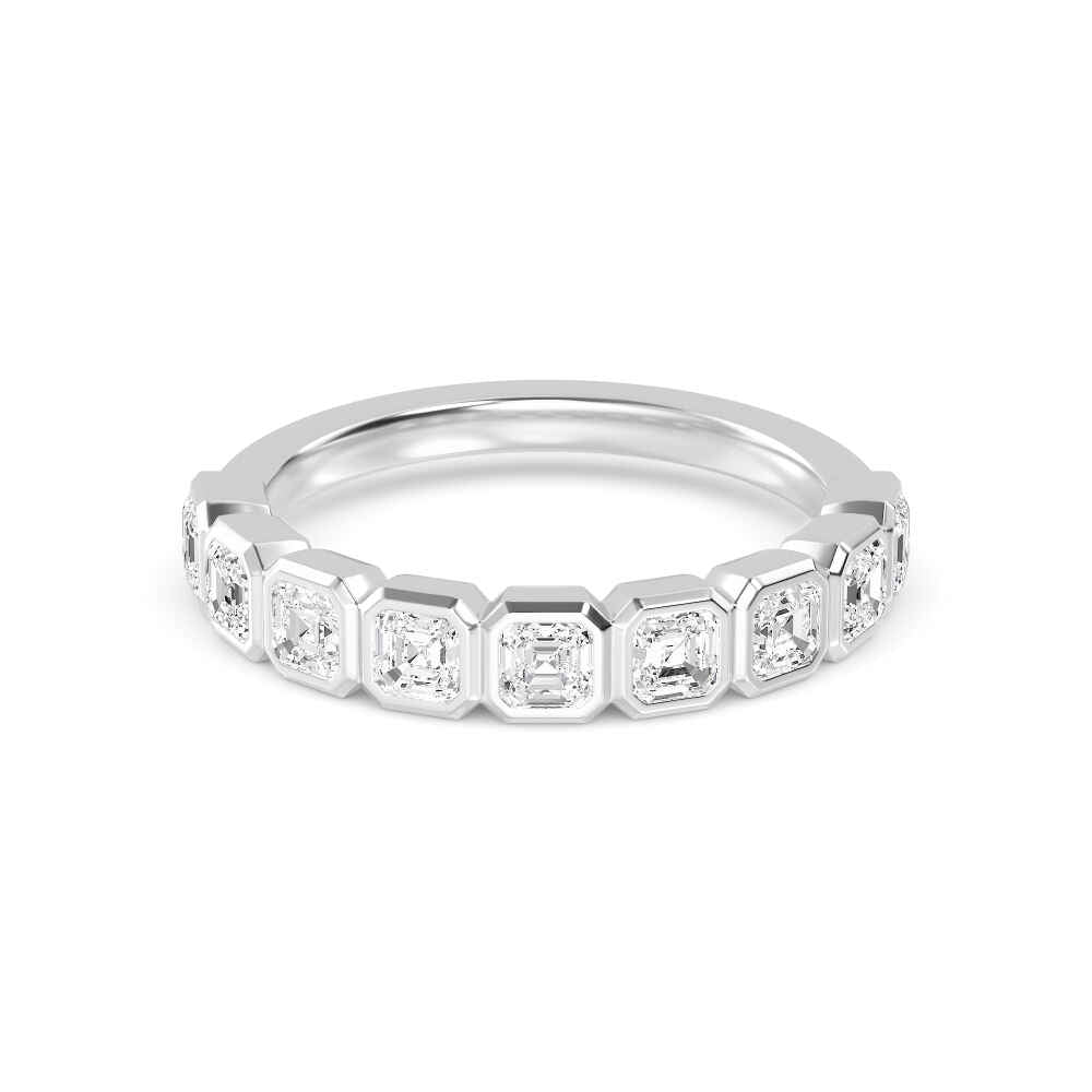 18K White Gold
