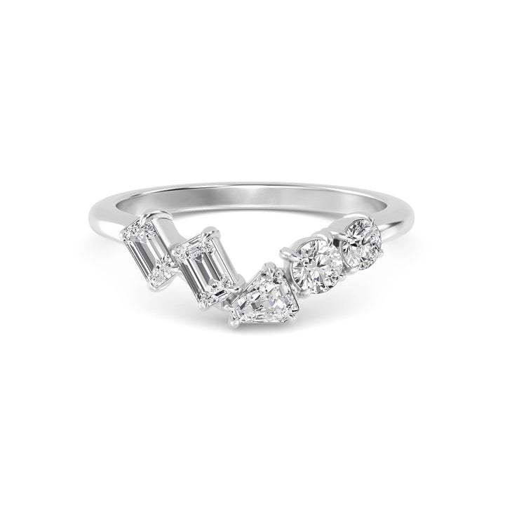 18K White Gold