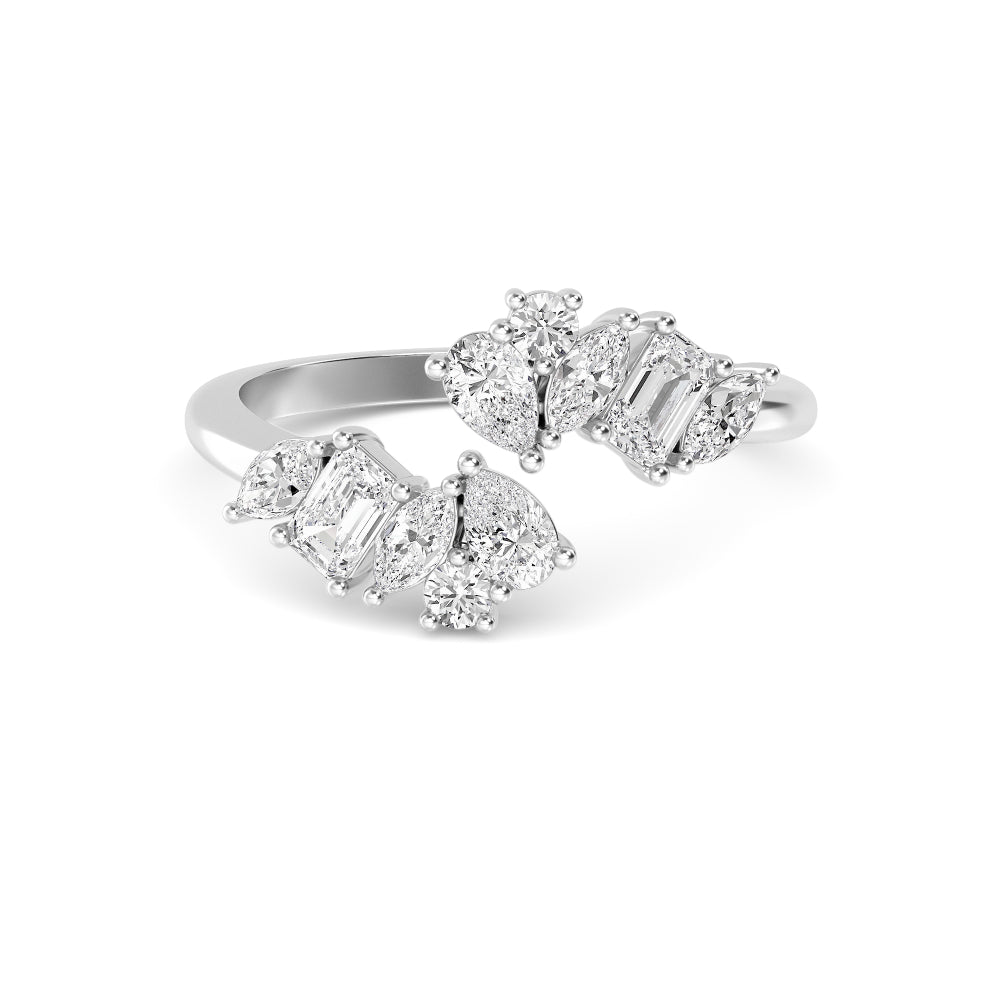 18K White Gold