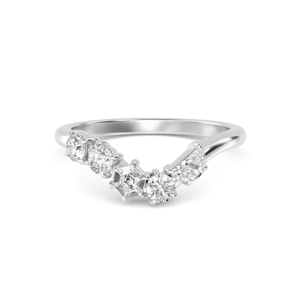 18K White Gold