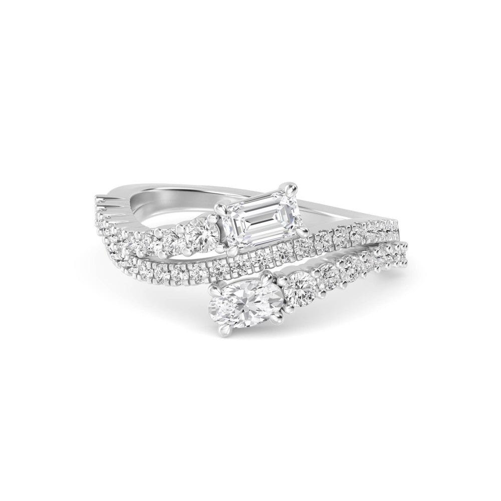 18K White Gold
