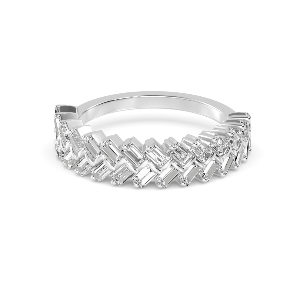 18K White Gold