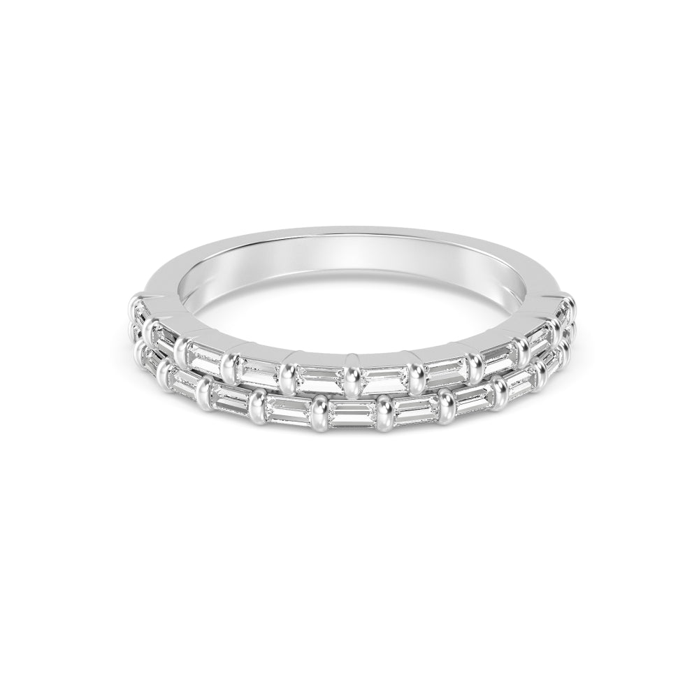 18K White Gold