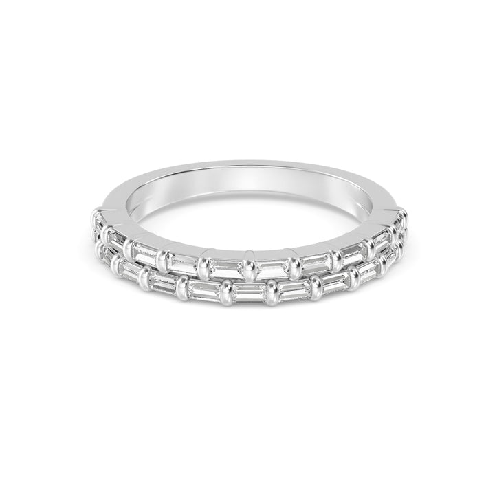 18K White Gold